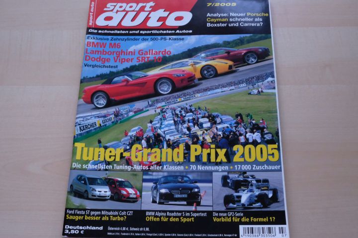 Deckblatt Sport Auto (07/2005)